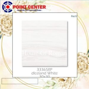 TERMURAH ROMAN KERAMIK 30 X 30RMF 33365RP DICELAND WHITE GOL B