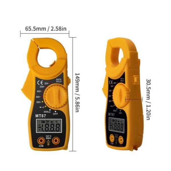 TERMURAH DIGITAL CLAMP METER TANG AMPERE MULTIMETER KABEL TESTER - Image 5