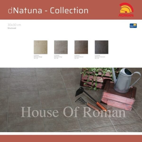TERMURAH ROMAN KERAMIK 30 X 30 G330506 DNATUNA GREY GOL B - Image 2