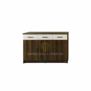 TERMURAH ACTIV FURNITURE KOFI KSB 301 LEMARI DAPUR BAWAH 3 PINTU