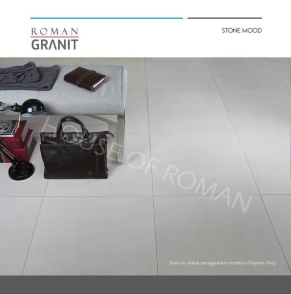 TERMURAH ROMAN GRANIT 60 X 60 GT602138R DDAYTON CHARCOAL - Image 2