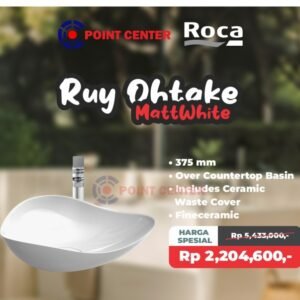 TERMURAH ROCA PROMO WASTAFEL DIATASMEJA RUY OHTAKE B1 WHITE 540 X 375