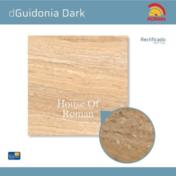 TERMURAH ROMAN KERAMIK 30 X 30R MF 33459RP DGUIDONIA DARK GOL B - Image 4