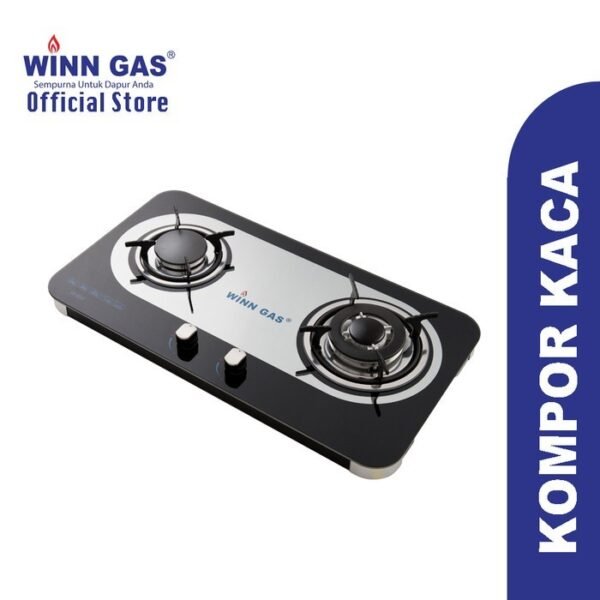 TERMURAH WINN GAS KOMPOR KACA 2 TUNGKU W888 - Image 2