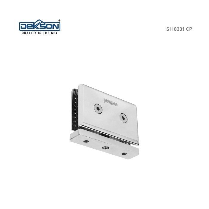 TERMURAH DEKKSON Engsel Shower Engsel Pintu Kaca HINGE SH 8331 CP - Image 2