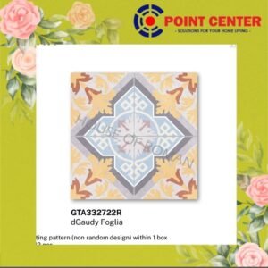 TERMURAH ROMAN GRANIT 30 X 30 GTA332722R DGAUDY FOGLIA