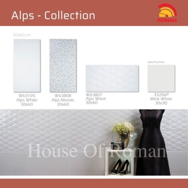 TERMURAH ROMAN KERAMIK 30 X 60 W63807 DALPS WAVE GOL. B - Image 4