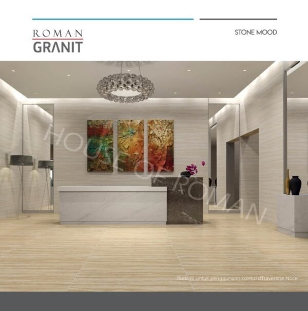 TERMURAH ROMAN GRANIT 60 X 120 GT1262001R DTRAVERTINE NOCE - Image 2