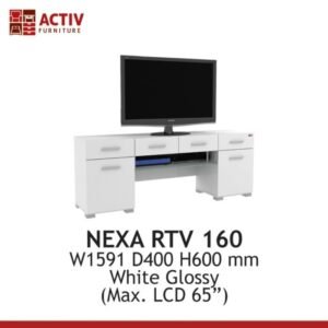 TERMURAH ACTIV FURNITURE NEXA RTV 160 RAK MEJA TV BUFFET MODERN