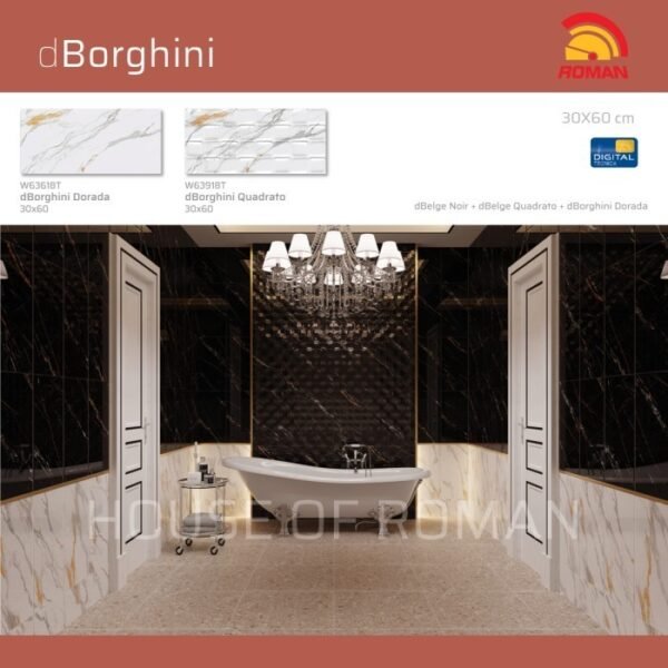 Termurah ROMAN KERAMIK dBorghini Dorada 30x60T W63618T - Image 4