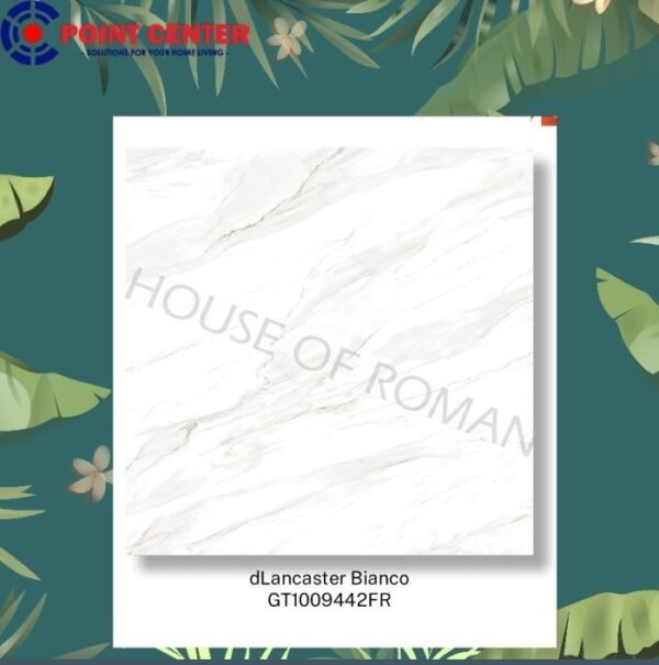 TERMURAH ROMAN GRANIT GRANDE 100 X 100 GT1009442FR DLANCASTER BIANCO