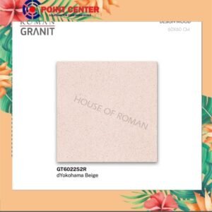 TERMURAH ROMAN GRANIT 60 X 60 GT602252R DYOKOHAMA BEIGE