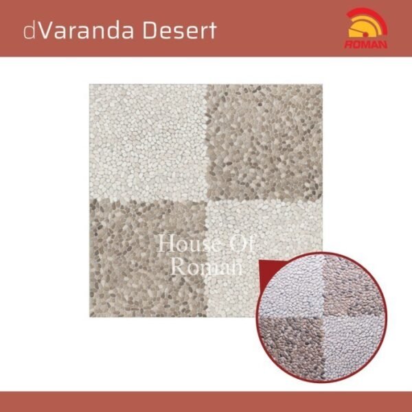 TERMURAH ROMAN KERAMIK 40 X 40 G440875 DVARANDA DESERT GOL B - Image 2