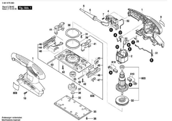 TERMURAH 2609199085 BOSCH ARMATURE GSS 2300 / SPARE PART BOSCH - Image 3