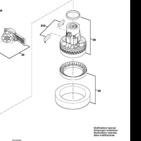 TERMURAH 1619PA7345 BOSCH CARBON BRUSH GAS 15 / SPARE PART - Image 3