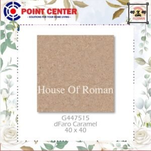 TERMURAH ROMAN KERAMIK 40 X 40 G447515 DFARO CARAMEL GOL A