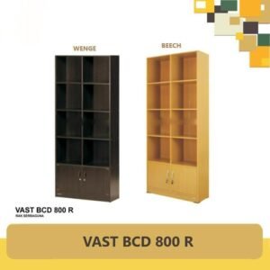 TERMURAH ACTIV FURNITURE VAST BCD 800 R LEMARI RAK BUKU SEDANG PINTU