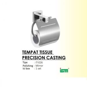 TERMURAH IGM IT 026 TEMPAT TISSUE GULUNG STAINLESS TISUE ROLL TOILET