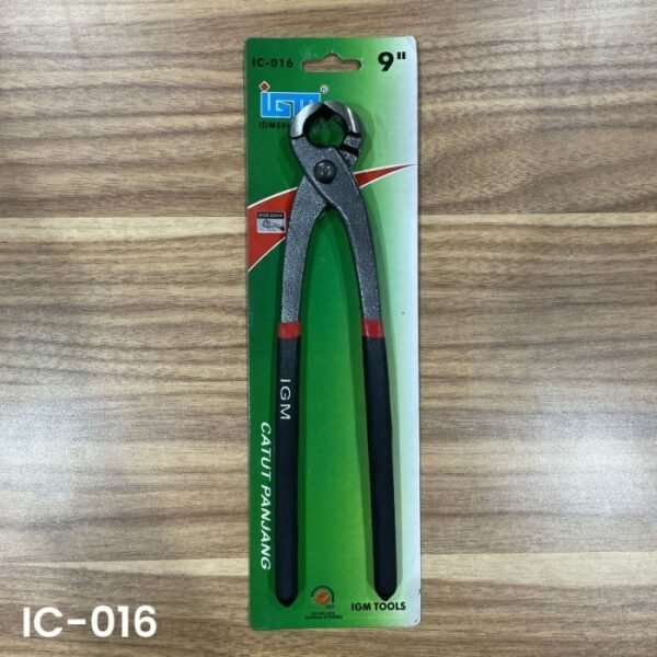 TERMURAH IGM IC 016 TANG CATUT PANJANG BLISTER 9 INCH - Image 2