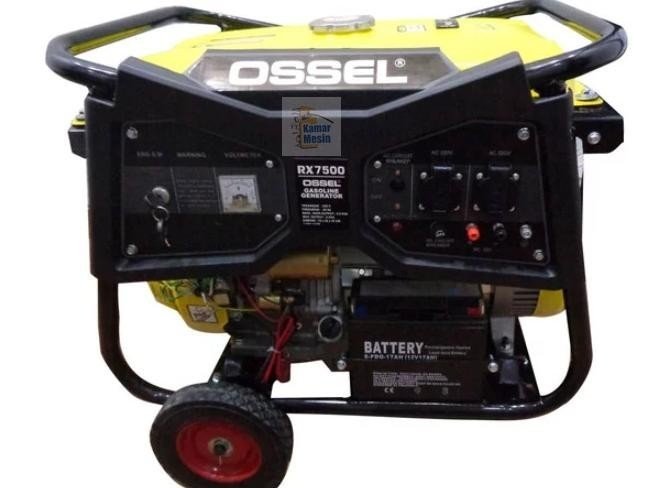 TERMURAH GENERATOR RX 7500 5000 WATT OSSEL GENSET 5000 WATT - Image 4