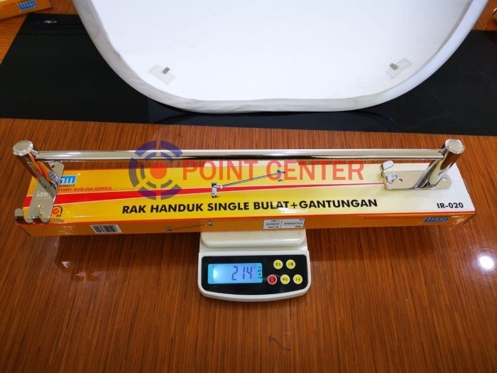 TERMURAH IR-020 GANTUNGAN HANDUK RAK HANDUK BULAT SINGLE - Image 2