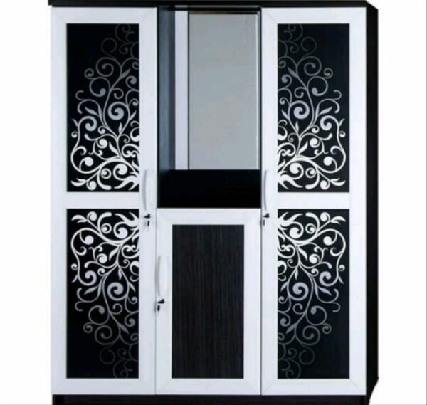 TERMURAH ACTIV FURNITURE JAZZ LP 312 LEMARI RAK BUFFET 3 PINTU KACA
