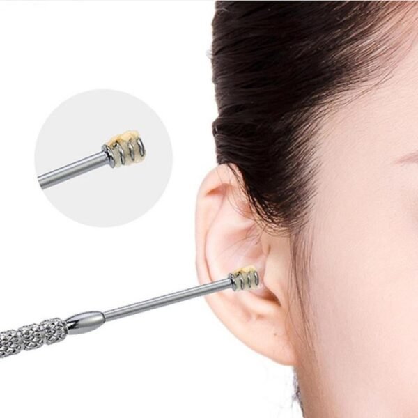 TERMURAH Pembersih Telinga Korek Kuping Ear Wax Picker 7 PCS - JC7 - Image 5