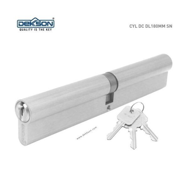 TERMURAH DEKKSON CYL DC DL180MM SN Cylinder Kunci Pintu Silinder - Image 3