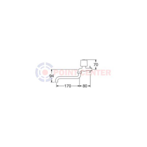 TERMURAH SAN EI A10JC KRAN DAPUR / KRAN SINK / KRAN ANGSA - Image 2