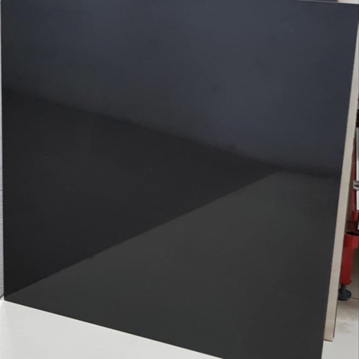TERMURAH GRANIT 60 X 60 HITAM POLOS GLOSSY KILAP - Image 2