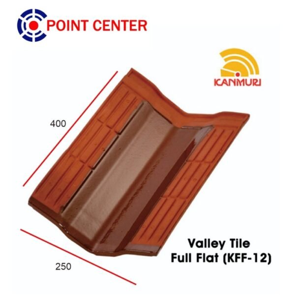 TERMURAH KANMURI KFF-12 GENTENG VALLEY TILE GENTENG TALANG FULL FLAT