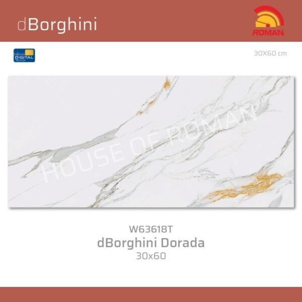 Termurah ROMAN KERAMIK dBorghini Dorada 30x60T W63618T
