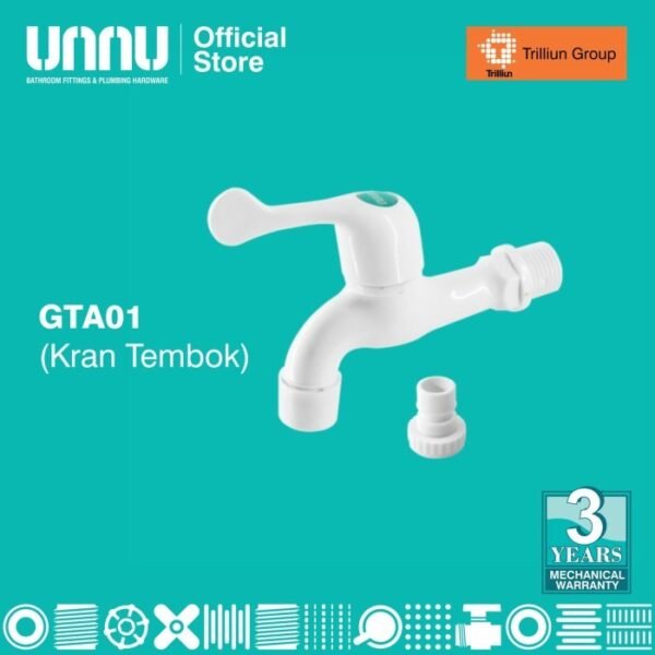 TERMURAH UNNU KRAN TEMBOK - GTA01 1/2 INCHI