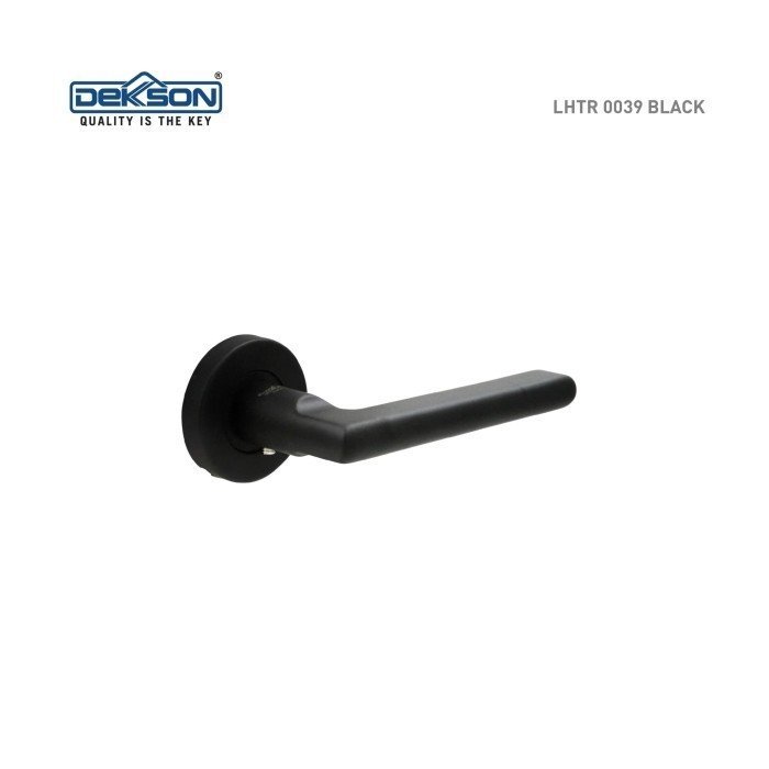 TERMURAH DEKKSON LHTR 0039 MATT BLACK Handle Pintu Gagang Pintu Hitam - Image 3