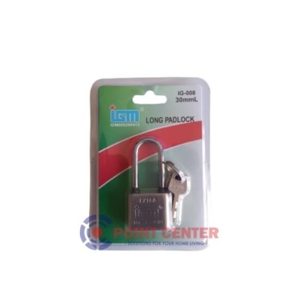 TERMURAH IGM IG 008 30L KUNCI GEMBOK BESI 30MM LEHER PANJANG