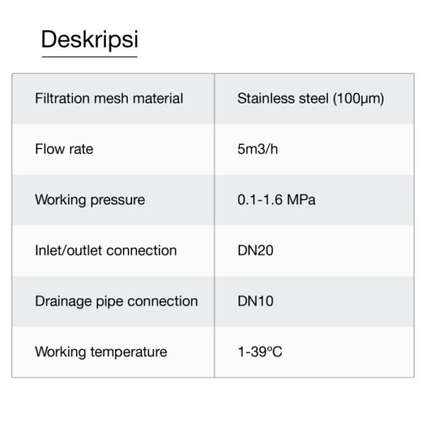 TERMURAH VIESSMANN PRE-FILTER - VITOPURE S1-B FILTER AIR - Image 3
