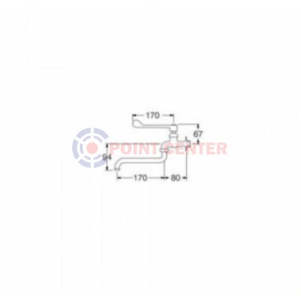 TERMURAH SAN EI A10JRN-L KRAN DAPUR / KRAN SINK / KRAN ANGSA - Image 2