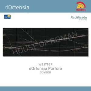 TERMURAH ROMAN KERAMIK 30 x 90R W93756R dORTENSIA PORTORO