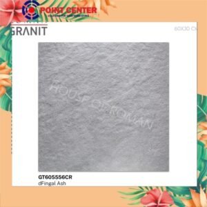 TERMURAH ROMAN GRANIT 60 X 60 GT605556CR DFINGAL ASH