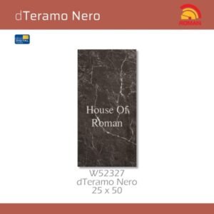 TERMURAH ROMAN KERAMIK 25 X 50 W52327 DTERAMO NERO GOL. B