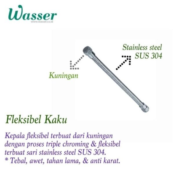 TERMURAH WASSER WRF-040 Fleksibel Kaku RIGID FLEXIBLE MIXER 40 CM - Image 2