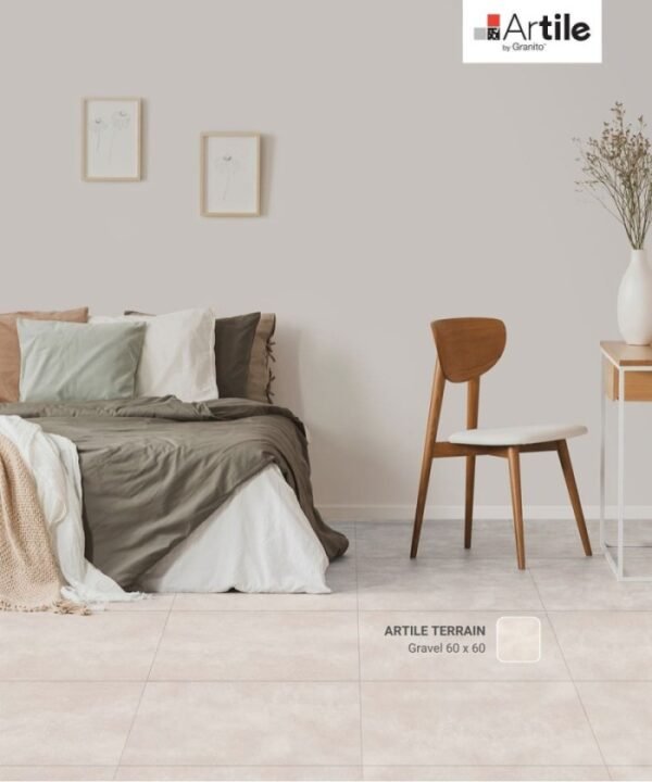 TERMURAH ARTILE GRANIT 60 X 60 TERRAIN GRAVEL MATT (UNPOLISHED) - Image 4