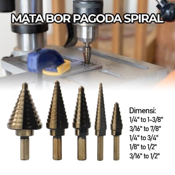 TERMURAH TAFFWARE MATA BOR PAGODA TIPE 2 5PCS BIHH463A