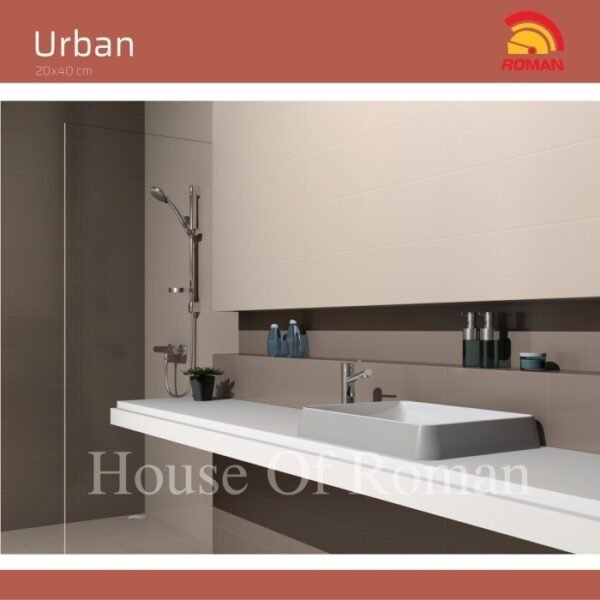 TERMURAH ROMAN KERAMIK 20 X 40 W40224 URBAN CAFE GOL C - Image 4