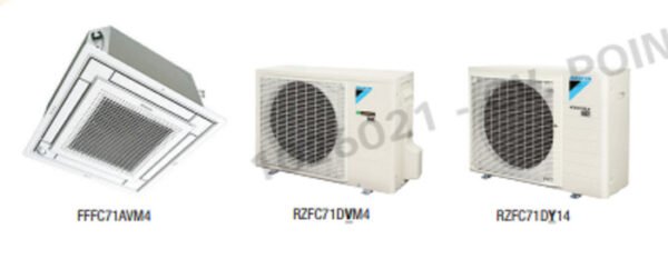 TERMURAH DAIKIN SFFC71DV-R SA LARGE - Inv 32 MINI CASSETTE 2x2 3 PK