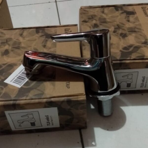 TERMURAH WASSER TLX060S Kran Wastafel COLD ONLY BASIN FAUCET TAP - Image 3