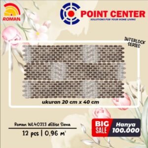 TERMURAH ROMAN KERAMIK 20 X 40 WL40213 DELLISE SIENA