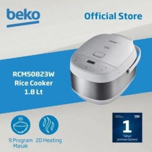 TERMURAH BEKO RCM50823W Rice Cooker Digital Magic Com 1.8 Liter