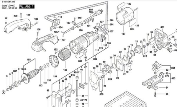 TERMURAH 2607200190 BOSCH SWITCH GST 80 PBE BOSCH ORIGINAL - Image 3