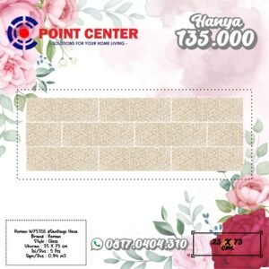 TERMURAH ROMAN KERAMIK 25 X 75 W75316 DSANTIAGO HEXA